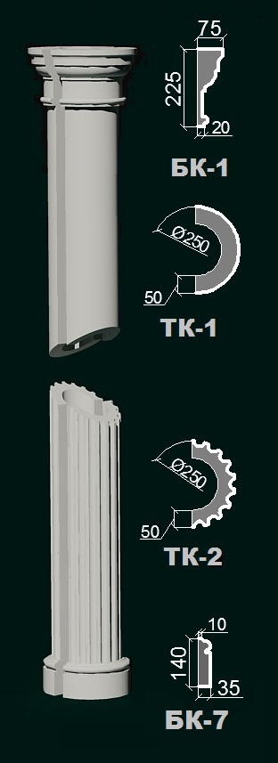 Фасадний карниз К 1